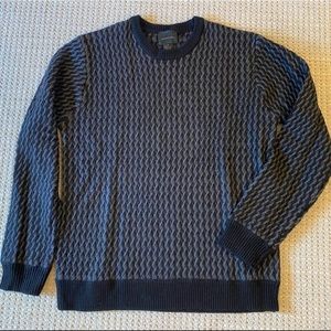 MAGASCHONI Mens Wool Crewneck Sweater